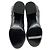 Botas Moto de Piel Acolchada Negra Laurence Dacade Negro - vista 6