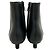 Totême Botines de cuña mini en cuero negro Toteme - vista 5