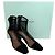 Aquazzura Black Suede / Net Amore 75 Booties Noir - vue 6