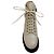 Botas de combate Kurt en cuero Grege Laurence Dacade Beige - vista 4