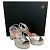 Sandali platform Jenna in pelle laminata argento Laurence Dacade - vista 5
