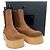 Botas Chelsea Platform Double Stack de ante marrón R13 Castaño - vista 6