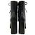 Stivaletti stringati York in pelle nera Gianvito Rossi Nero - vista 5