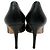 Gianvito Rossi Décolleté Gianvito 85 in pelle nera Nero - vista 5