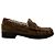 Casadei Mocassini Casade in camoscio marrone foderati in shearling - vista 2