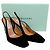 Décolleté Slingback Aquazzura Amore 95 in camoscio nero - vista 6