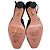 Décolleté Slingback Aquazzura Amore 95 in camoscio nero - vista 9