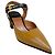 Laurence Dacade Camel / Black Leather Kane Ankle Strap Pumps