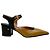 Laurence Dacade Camel / Black Leather Kane Ankle Strap Pumps - view 2