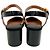 Laurence Dacade Camel / Black Leather Kane Ankle Strap Pumps - view 5