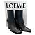 Botines Loewe Onda 90 de piel Black / Brown Negro - vista 6