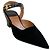 Laurence Dacade Black Suede Kane Ankle Strap Pumps