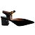 Laurence Dacade Black Suede Kane Ankle Strap Pumps - view 2