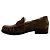 Casadei Mocassini Casade in camoscio marrone foderati in shearling - vista 3