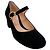 Décolleté Mary Ribbon in camoscio nero Gianvito Rossi