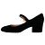 Décolleté Mary Ribbon in camoscio nero Gianvito Rossi - vista 3