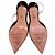 Décolleté Slingback Aquazzura Black Suede V Plexi 85 Nero - vista 10