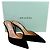 Décolleté Slingback Aquazzura Black Suede V Plexi 85 Nero - vista 6
