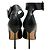 Casadei Black Leather Ankle Strap Blade Pumps - view 5