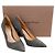 Décolleté Ellipsis 85 in camoscio grigio Gianvito Rossi - vista 6