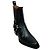 Paris Texas Botines Moto Helena de cuero negro