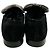 Mocassins Angela Laurence Dacade en daim noir avec nœud orné de cristaux - vue 5