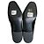 Mocassins Angela Laurence Dacade en daim noir avec nœud orné de cristaux - vue 7