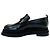 Mocassini Simone Rocha in pelle lucida nera con decorazioni in perle Nero - vista 3