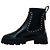 Botas Veronique 45 de piel Black Diamond Jimmy Choo Negro - vista 3