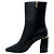 Botines Loren AB 85 de piel negra Jimmy Choo Negro - vista 3