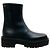 Botines Warner de punta cuadrada en cuero negro Gianvito Rossi - vista 2