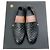 Mocassini Angela Laurence Dacade in pelle nera con borchie argentate Nero - vista 6