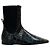 Totême Botines Toteme marrón oscuro con relieve de cocodrilo Castaño - vista 2