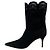 Designers Remix Stivaletti con occhielli Arteana in camoscio nero - vista 3