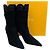 Designers Remix Stivaletti con occhielli Arteana in camoscio nero - vista 6