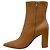 Botines Lyell de piel Glove Desert Gianvito Rossi Castaño - vista 3