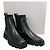 Botas Veronique 45 de piel Black Diamond Jimmy Choo Negro - vista 6