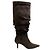 Jonathan Simkhai Botas slouchy Jordi de ante marrón Simkhai Castaño - vista 2