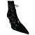 Designers Remix Stivaletti con lacci Arteana Black Suede / Lace Nero