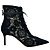 Designers Remix Stivaletti con lacci Arteana Black Suede / Lace Nero - vista 2