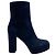 Stivaletti platform Portree in camoscio denim blu Gianvito Rossi Blu navy - vista 2