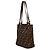 Borsa a tracolla Fendi Zucca Canvas marrone - vista 2