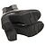 Stivaletti Chelsea platform in pelle nera Prada Nero - vista 4