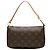 Bolso de hombro Louis Vuitton Monogram Pochette Accessoires Marrón Castaño