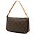Bolso de hombro Louis Vuitton Monogram Pochette Accessoires Marrón Castaño - vista 2