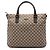 Borsa Satchel Gucci GG Canvas Beige