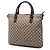 Borsa Satchel Gucci GG Canvas Beige - vista 2