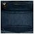 Borsa Tote Satchel Prada Small Denim Canapa Logo Blu - vista 4