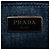Borsa Tote Satchel Prada Small Denim Canapa Logo Blu - vista 5