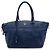 Borsa Prada Vitello Daino con Doppio Manico Blu